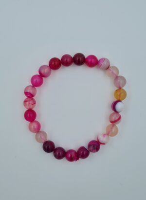 Pink Agate Bracelet