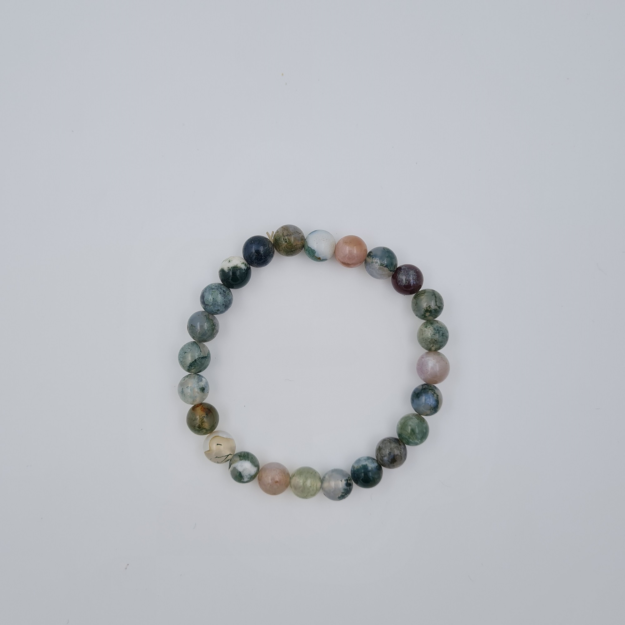 Tree Agate Gemstone Bracelet Tree Charm | Stone River Jewelry – Blue Stone  River