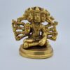 5 Mukhi Hanuman Murti - Pital/Bronze