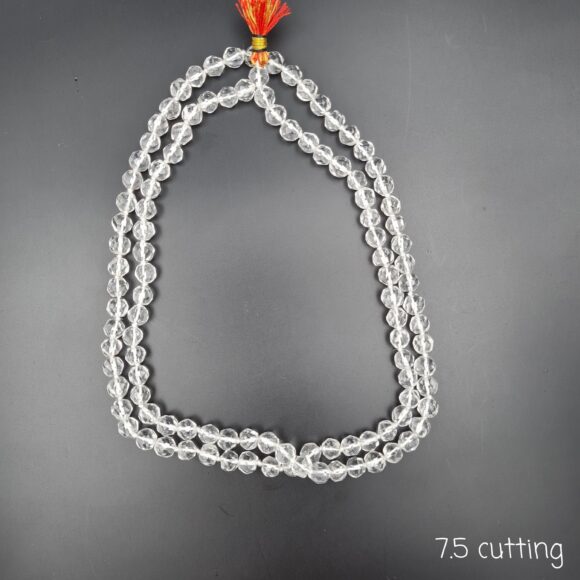 Isphatik Mala - Cutting