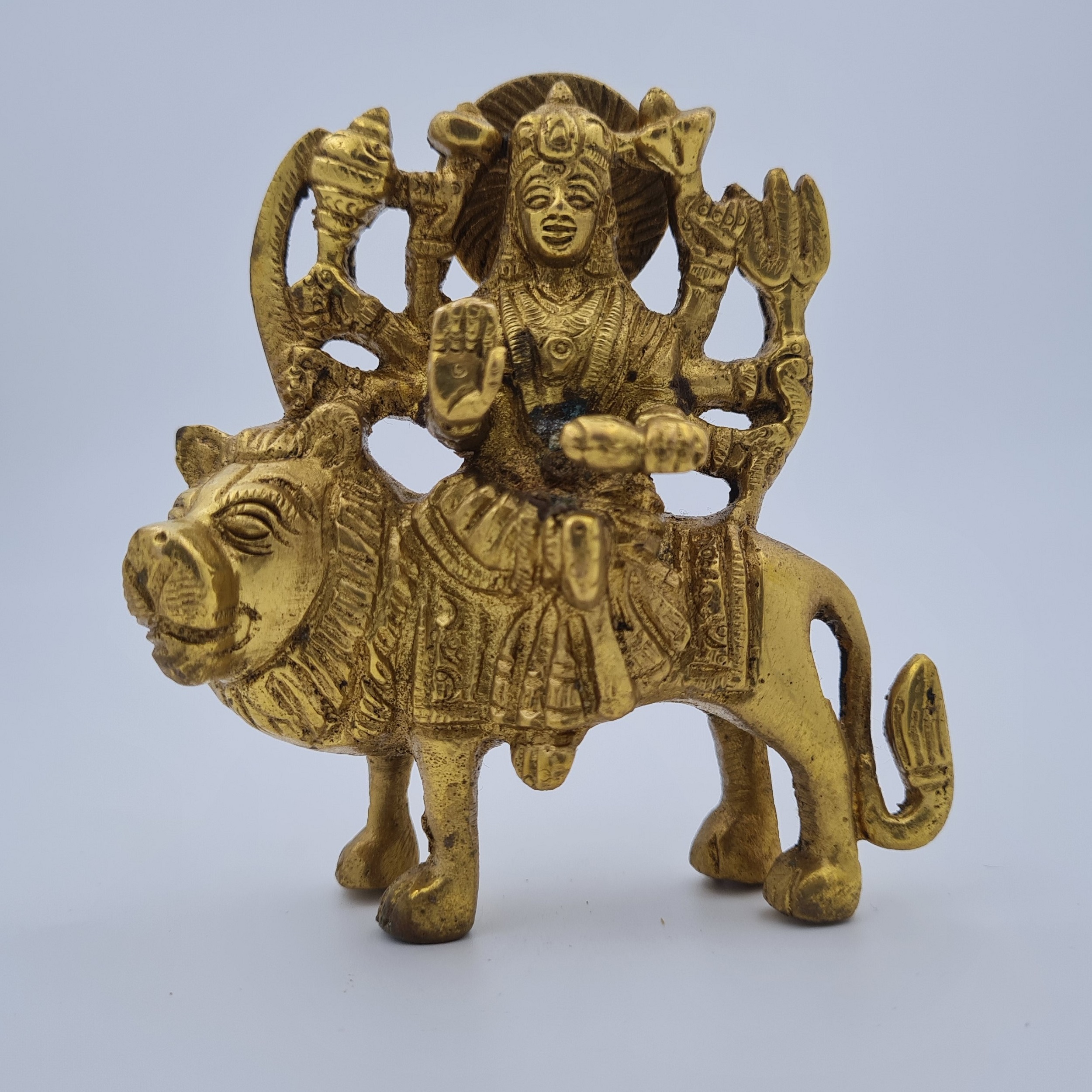 Durga Mata Murti - Pital/Bronze
