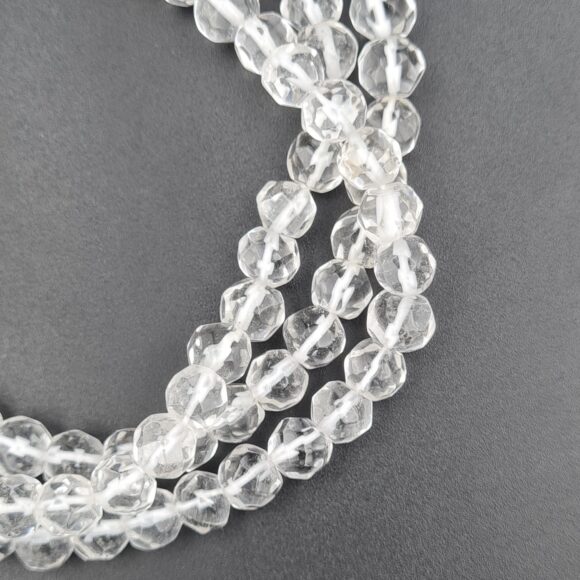 Sphatik Mala - Cutting - without knot - Image 2